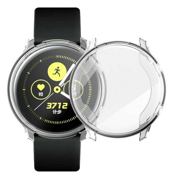 CaseUp Samsung Galaxy Watch Active 2 40mm Kılıf Protective Silicone Şeffaf 2